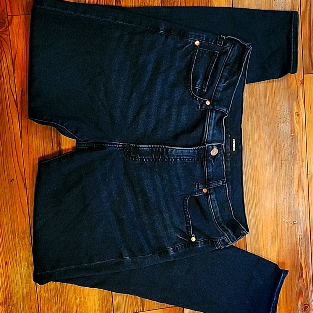 Express mid rises skinny